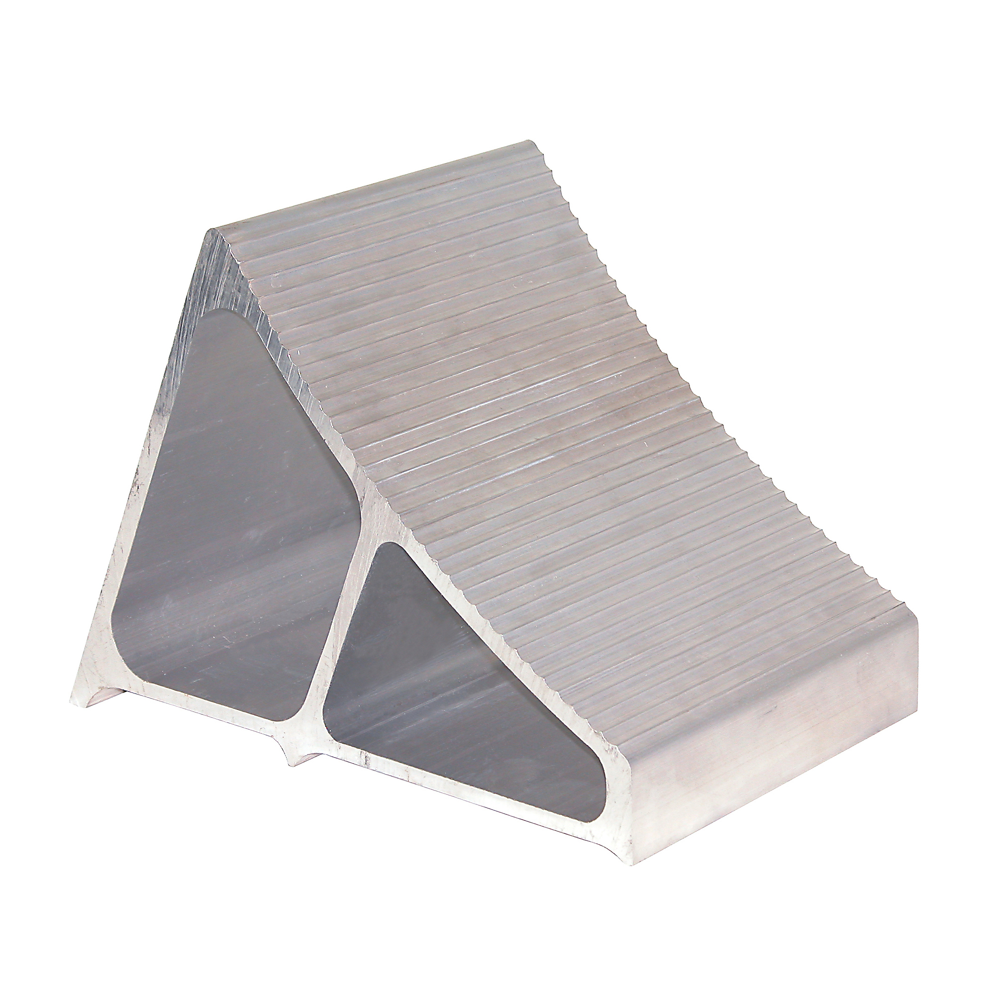 Buyers Products, Large Extruded Alum Wheel Chock 7x10.75x7.8in., Working Width 7 in, Height 7.8 in, Included (qty.) 1 Model# WC7118A